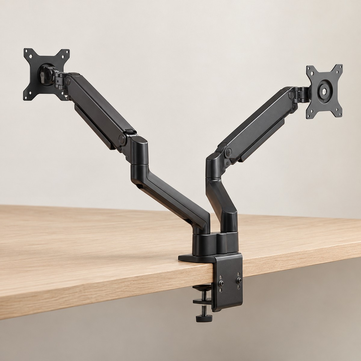 Dual Gas Spring Monitor Arm 17–32 Inch | Adjustable