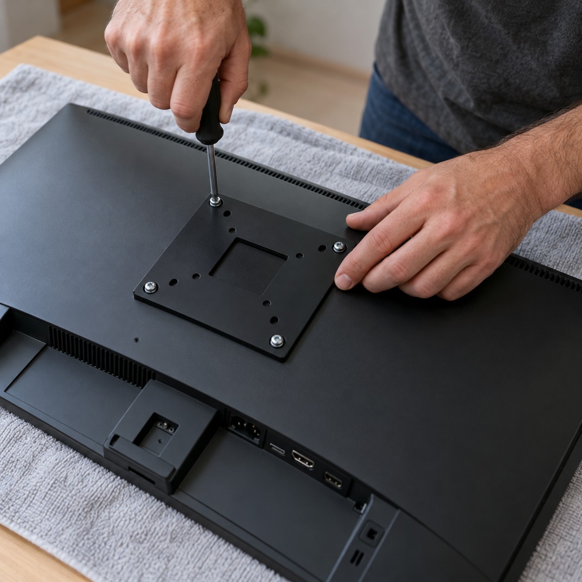 Monitor Arm Installation Service in Singapore — view 2