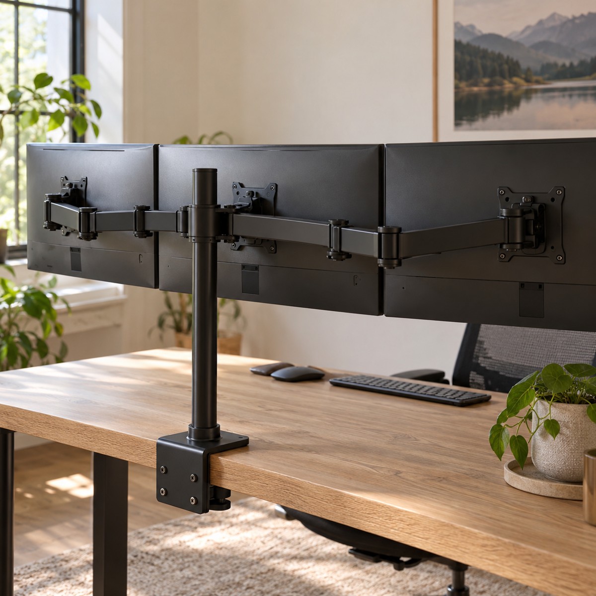 Triple Monitor Arm 17–27 Inch — view 4